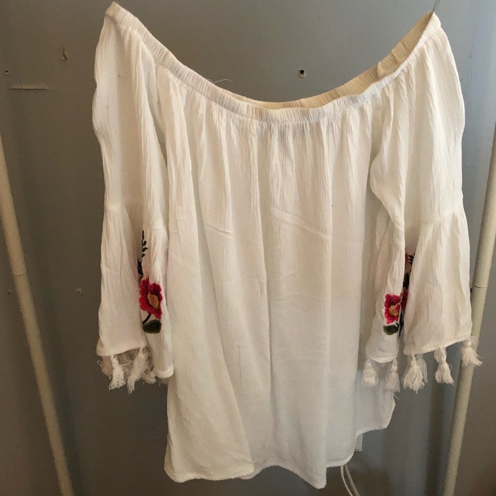 White Francesca’s Off the Shoulder